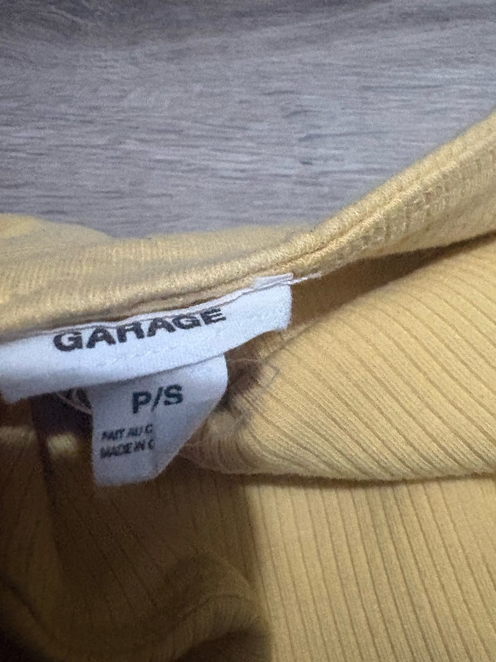 3 Garage Ribbed Tube Tops - Picture 3 of 4